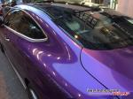 Mercedes-Benz C250 Coupe Gloss Metallic Purple by Impressive Wrap 2016 года